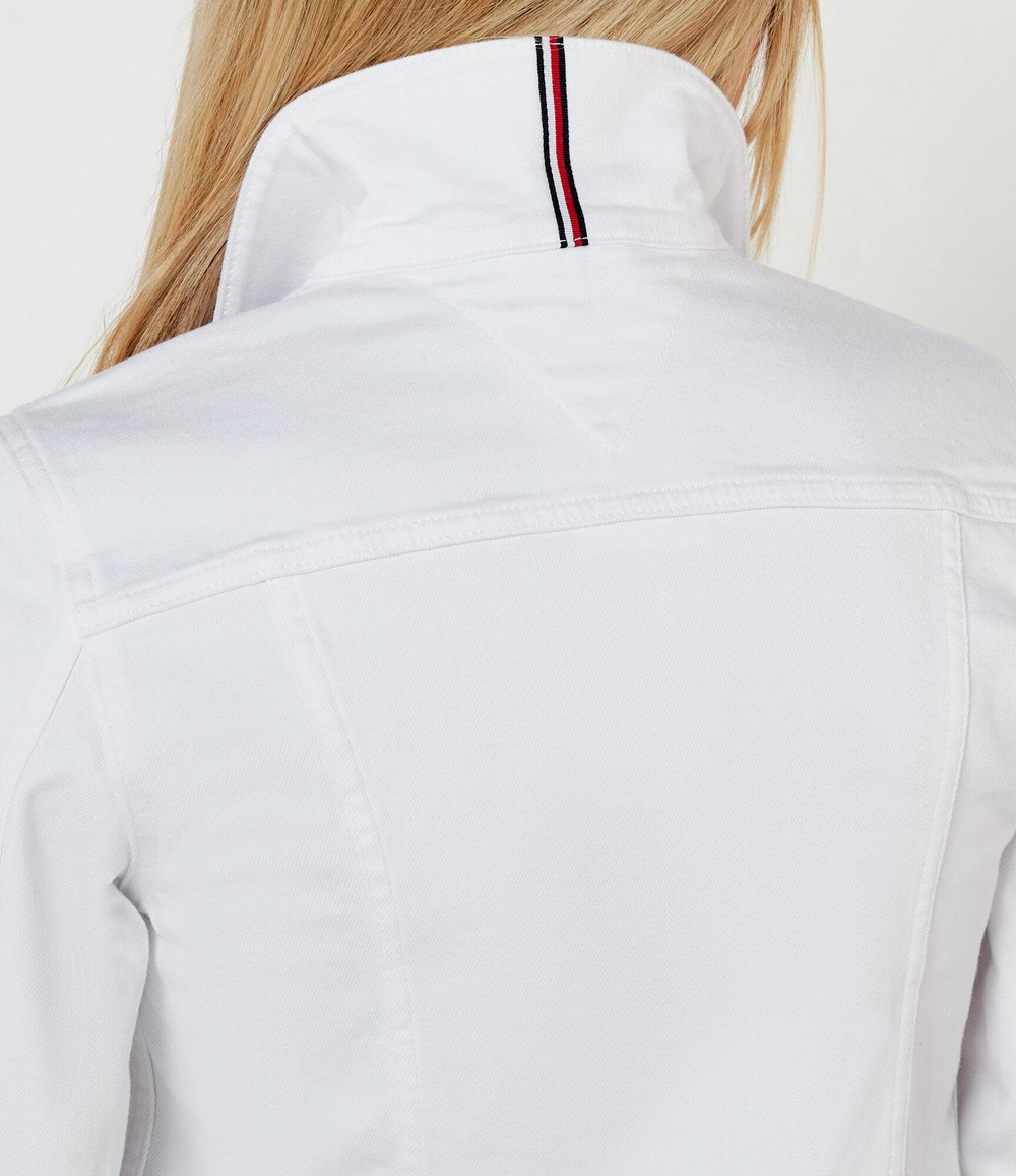 Джинсовая куртка Tommy Hilfiger - белый(WW0WW44374)