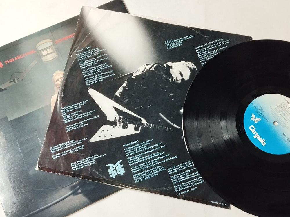 Винтажная виниловая пластинка LP The Michael Schenker Group The Michael Schenker Group (USA 1980)