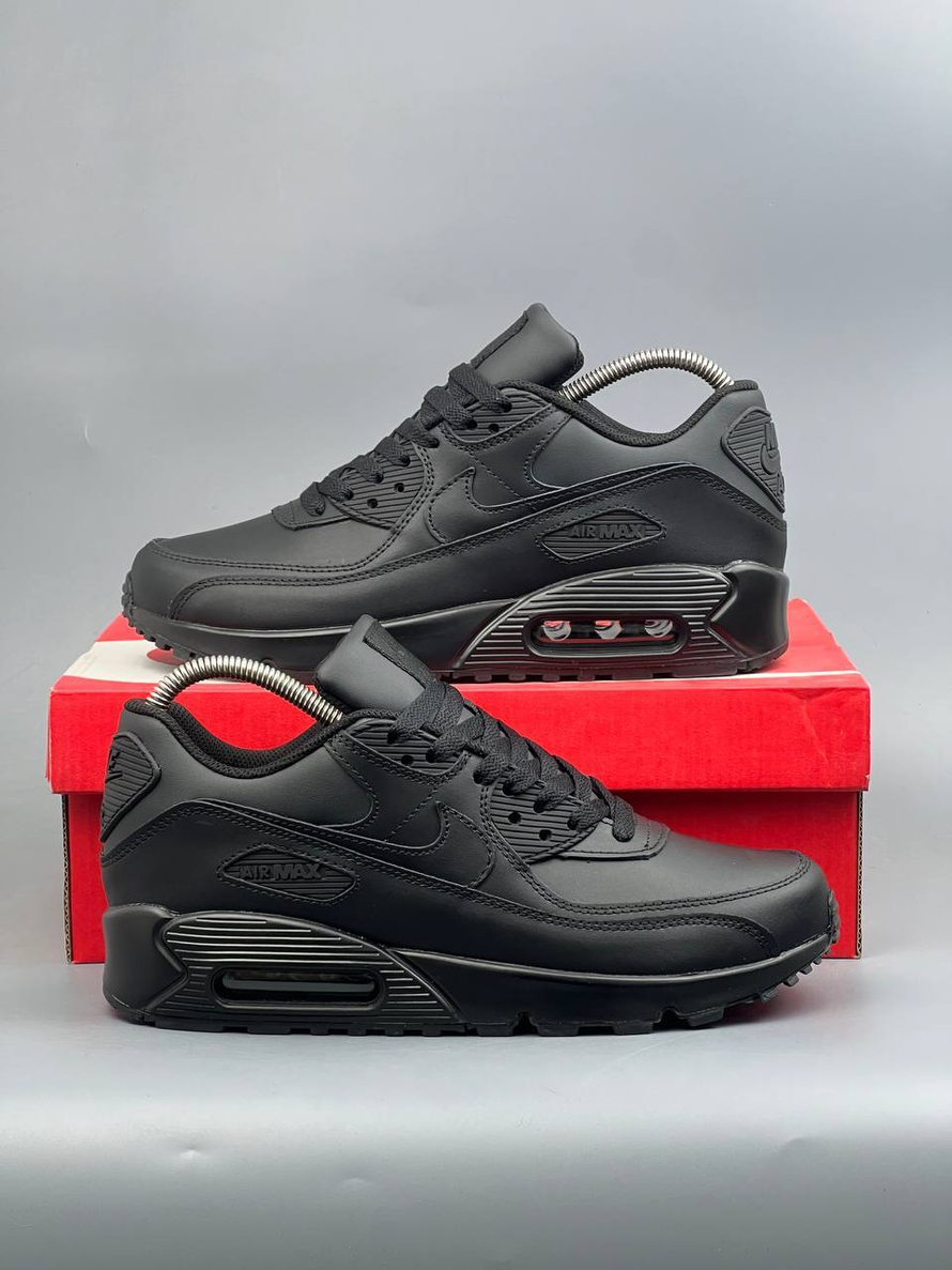 Кроссовки Nike AirMax 90 #357 (черн.)