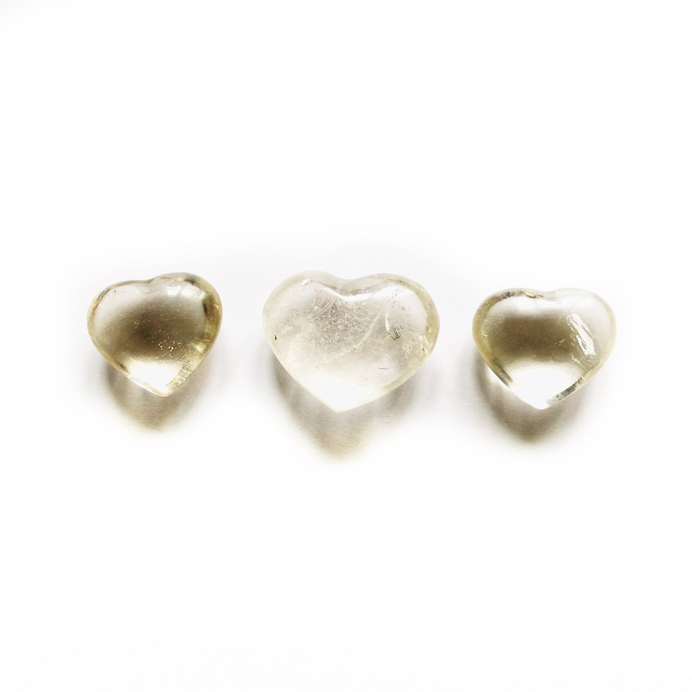 Сердце хрусталь, 1 шт (20-25 гр)