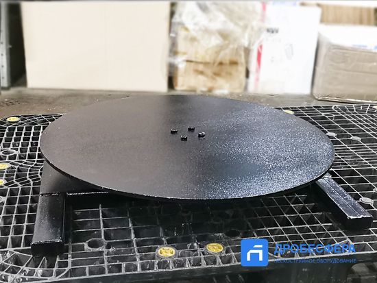 Стол для пескоструйной камеры 600 мм поворотный до 50 кг нагрузки арт. 25.00.000