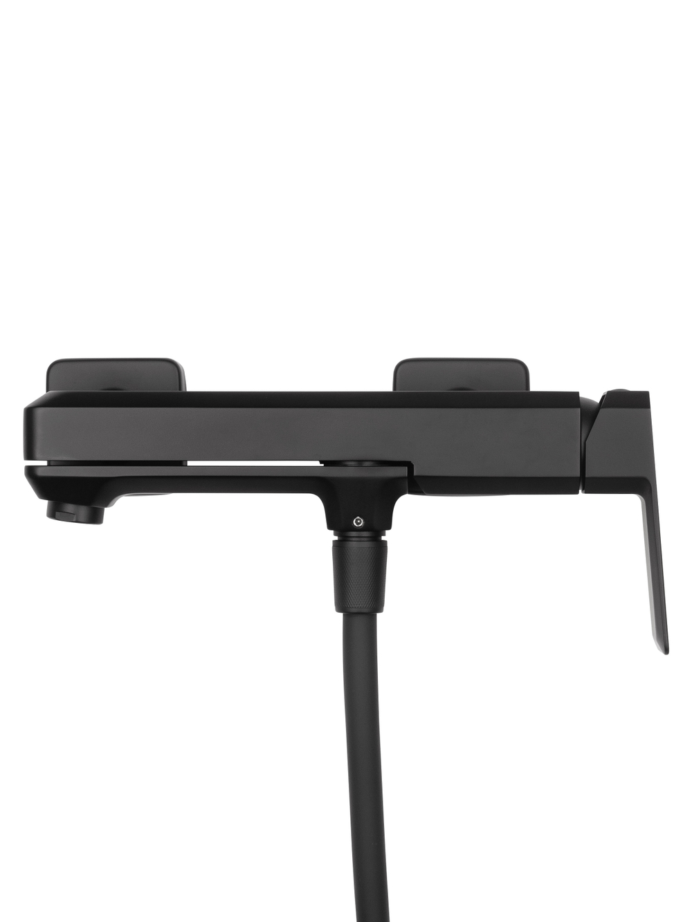 Смеситель для ванны с душем WONZON & WOGHAND DIAMOND, Черный матовый (WW-88639011-MB)