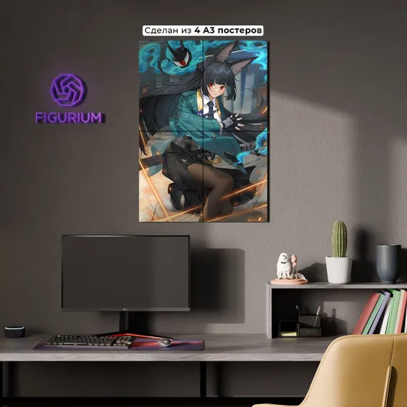 Постер Hoshimi Miyabi - Zenless Zone Zero