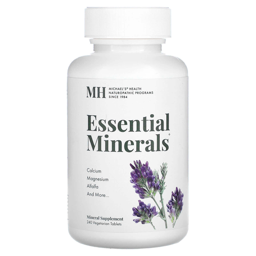 Michael's Health, Essential Minerals, 240 вегетарианских таблеток