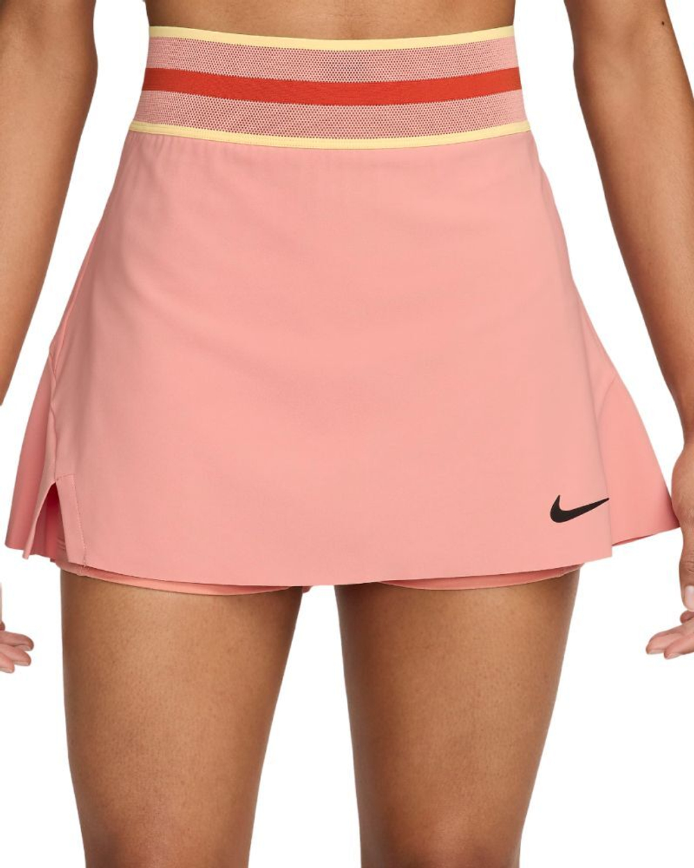 Теннисная юбка Nike Court Dri-Fit Slam RG Tennis Skirt - pink quartz/pink quartz/black