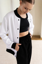 Костюм бомбер и брюки