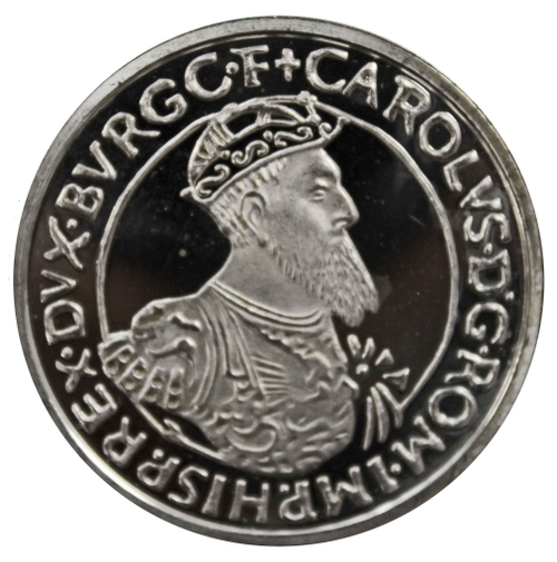5 экю. 30 лет Римскому договору. Бельгия. Серебро. 1987 г. ехPROOF