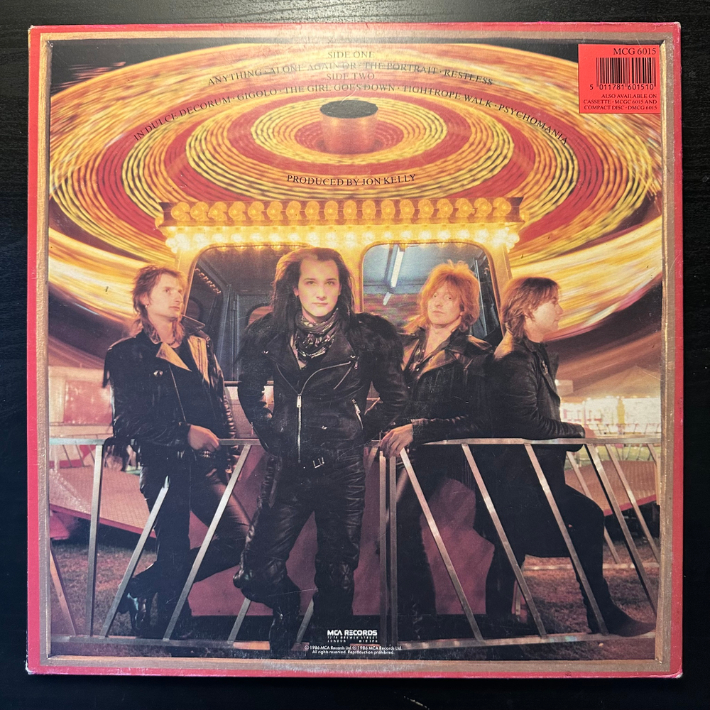 The Damned - Anything (Англия 1986г.)