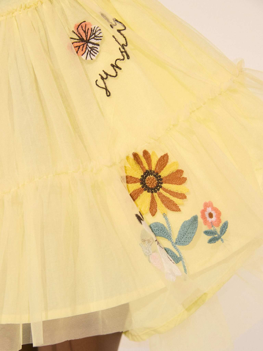 Платье для девочки Next AG9-814, Светло-желтый