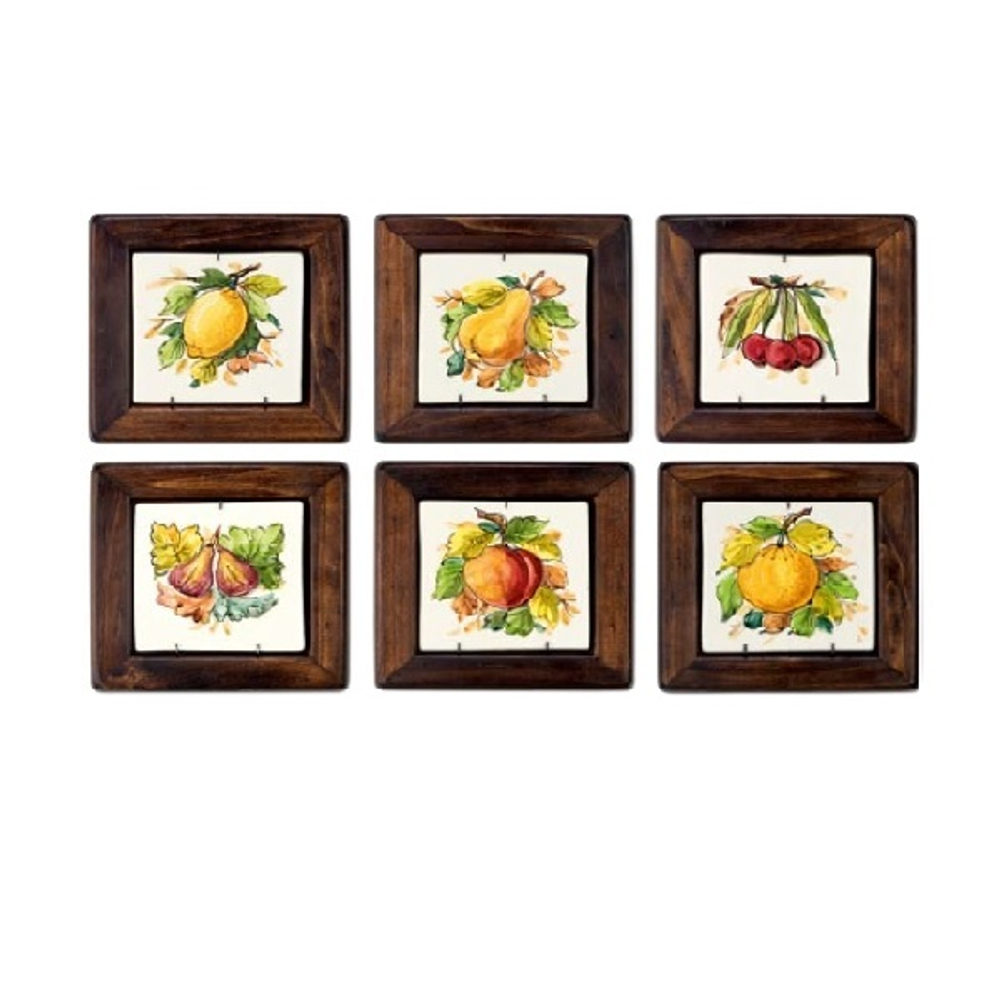 Фрукты на плитке 20х20 см [Арт. S000165]