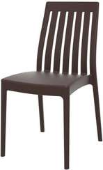 Стул пластиковый Soho коричневый