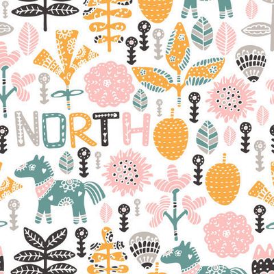 лошадка в лесу