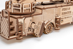 Сборная модель деревянная 3D EWA Пожарная машина с лестницей