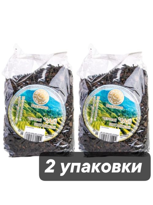 Чай черный Shennun Дянь Хун китайский 200 г, 2 шт