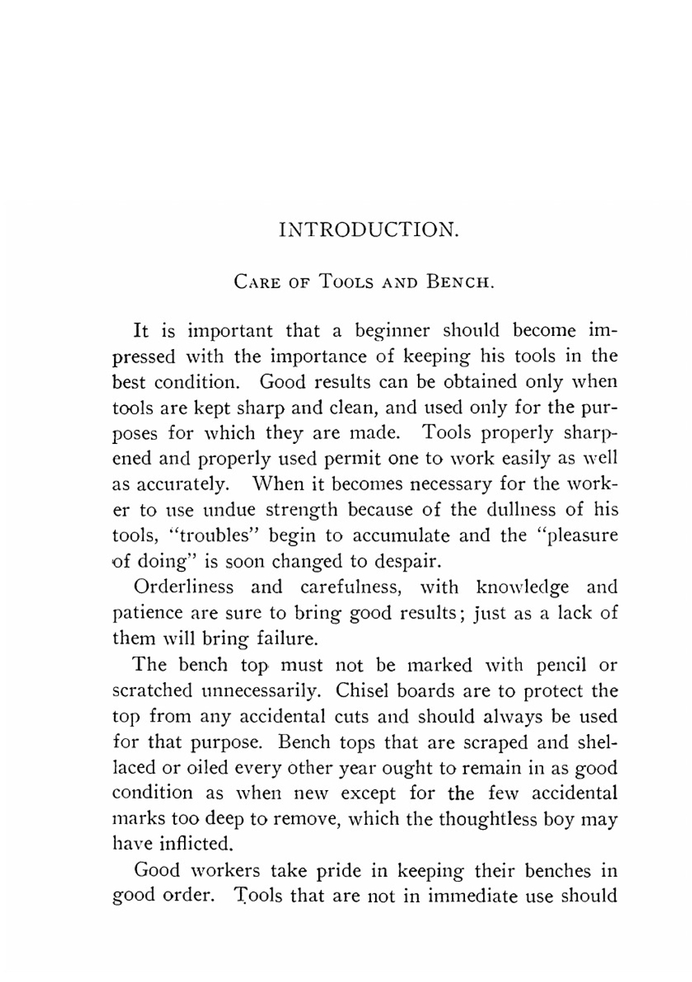 Essentials of woodworking; a textbook for schools | Griffith Ira Samuel