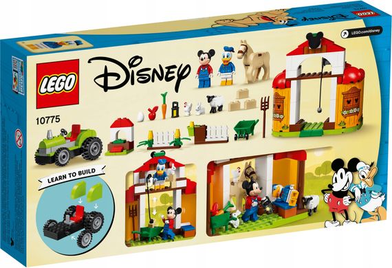 Lego konstruktor Disney Mickey Mouse &amp; Donald Duck&#39;s Farm