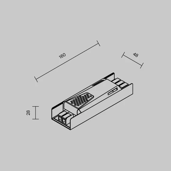 Источник напряжения PSL013 24В 100Вт IP 20 821006 Led Strip 821006