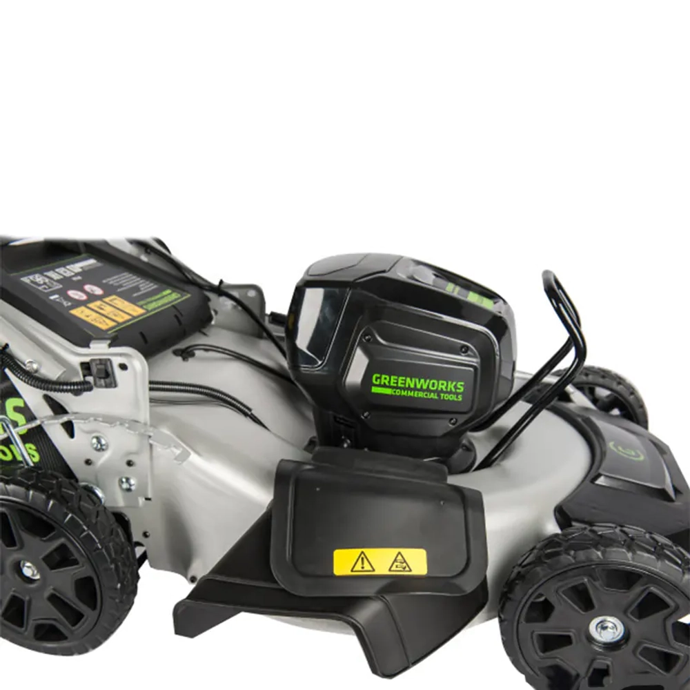 Аккумуляторная газонокосилка Greenworks GC82LM51SPK5 82V 82В самоходная (1 x 5 Ач, ЗУ) нож 51 см, 2502607UB