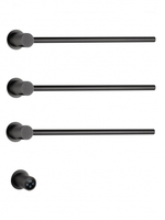 Полотенцесушитель электрический встраиваемый WONZON & WOGHAND HAMBURG, Темный графит (WW-AL313-GM)