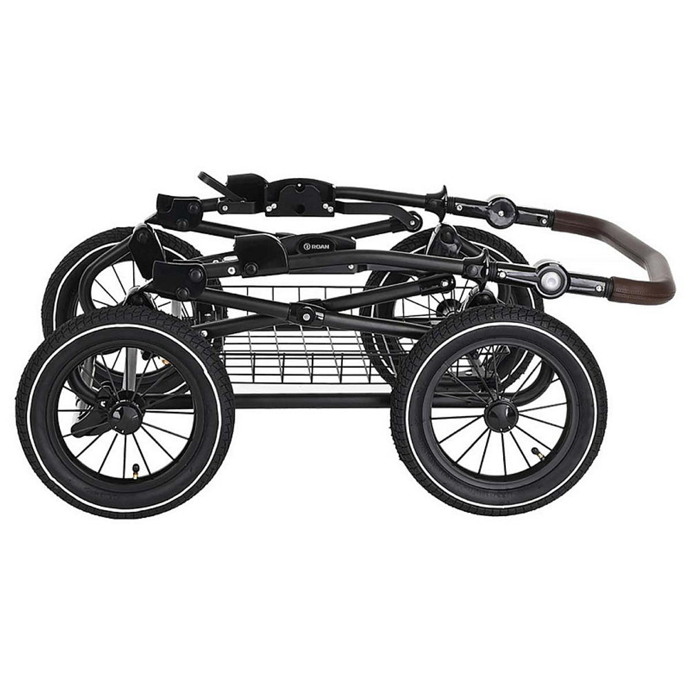 Детская коляска Roan Bass Next Classic d12 2 в 1 RCL265/1 Raisin Mood