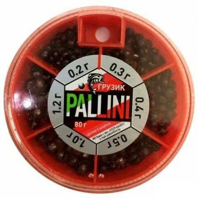 Набор грузил PALLINI 80g №5
