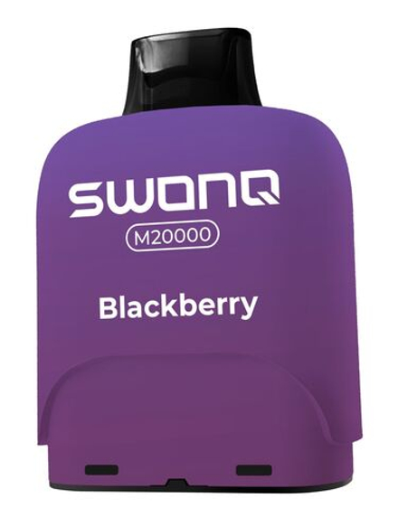 Картридж Swonq M20000 Blackberry - Ежевика (в пачке 1шт) 20мл 18мг (1,8%)