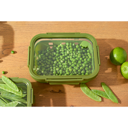 Контейнер Smart Solutions 1.05л зеленый в чехле