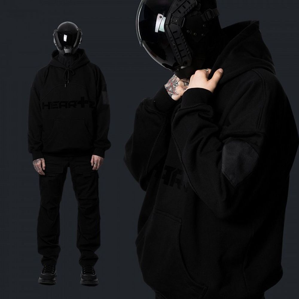 Худи Heartz «Waveform» Black Series ED2 Proto Hoodie