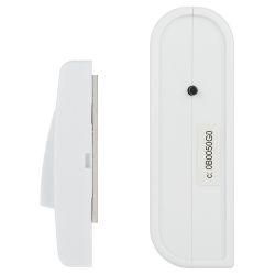 Звонок дверной ЭРА C31 беспроводной синий с белой кнопкой 32 мелодии