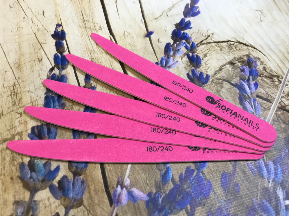 Sofia Пилка тонкая деревянная Нож, 180-240, Корея