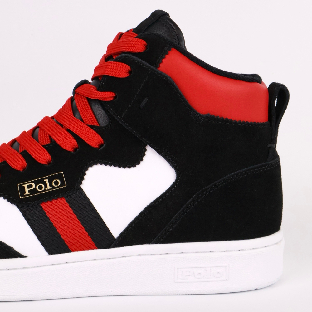 Polo Ralph Lauren Crt HGH Black / Red