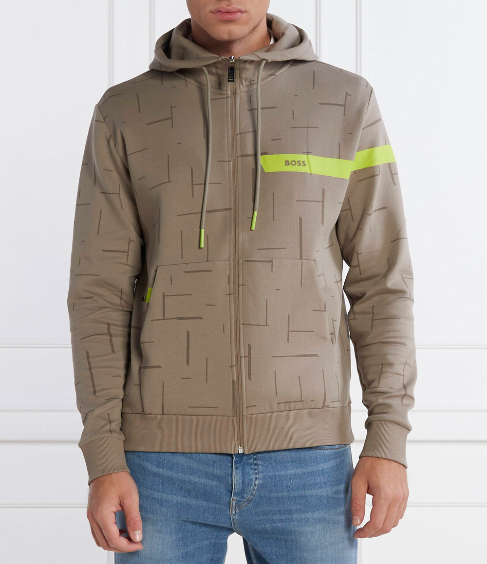 Худи Saggy 1 BOSS GREEN - хаки(50498285)