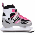 Коньки раздвижные, ледовые с роликовым блоком Sportage FIT105 Dual (размер 34-38)