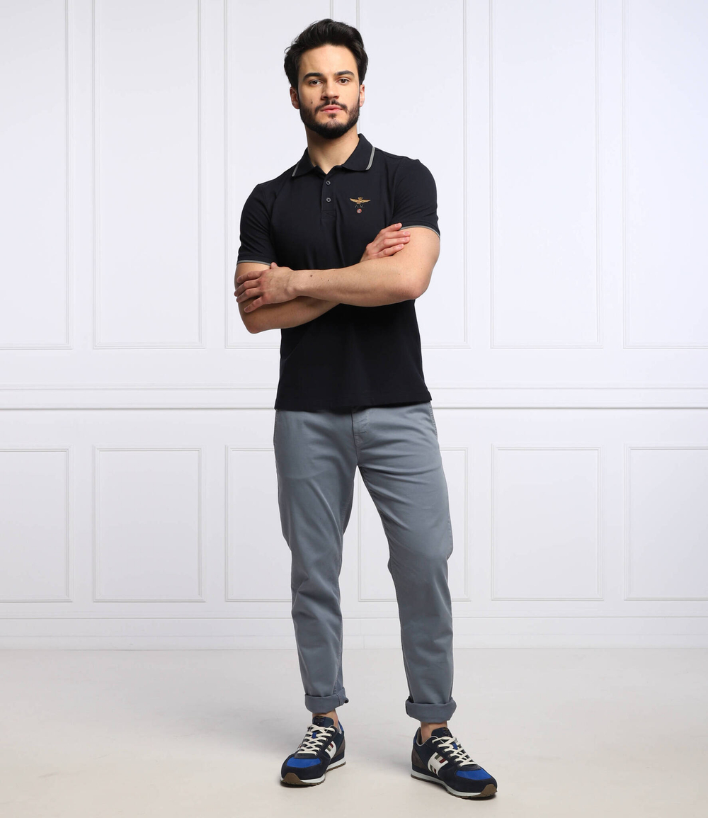 поло Aeronautica Militare - темно-синий(PO1308P82)