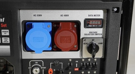 Генератор бензиновый LONCIN LC10000D-AS трехфазный/однофазный-без ограничений 00-00153759