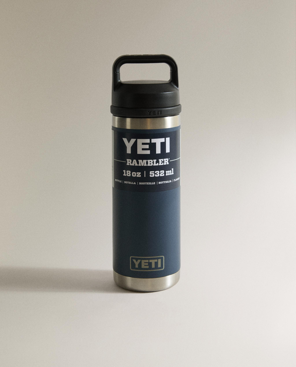 YETI Термобутылка стальная 532 мл с ручкой, двойные стенки