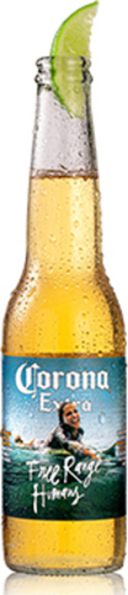Пиво Corona Extra Free Range Humans 0.33 л. - стекло(12 шт.)