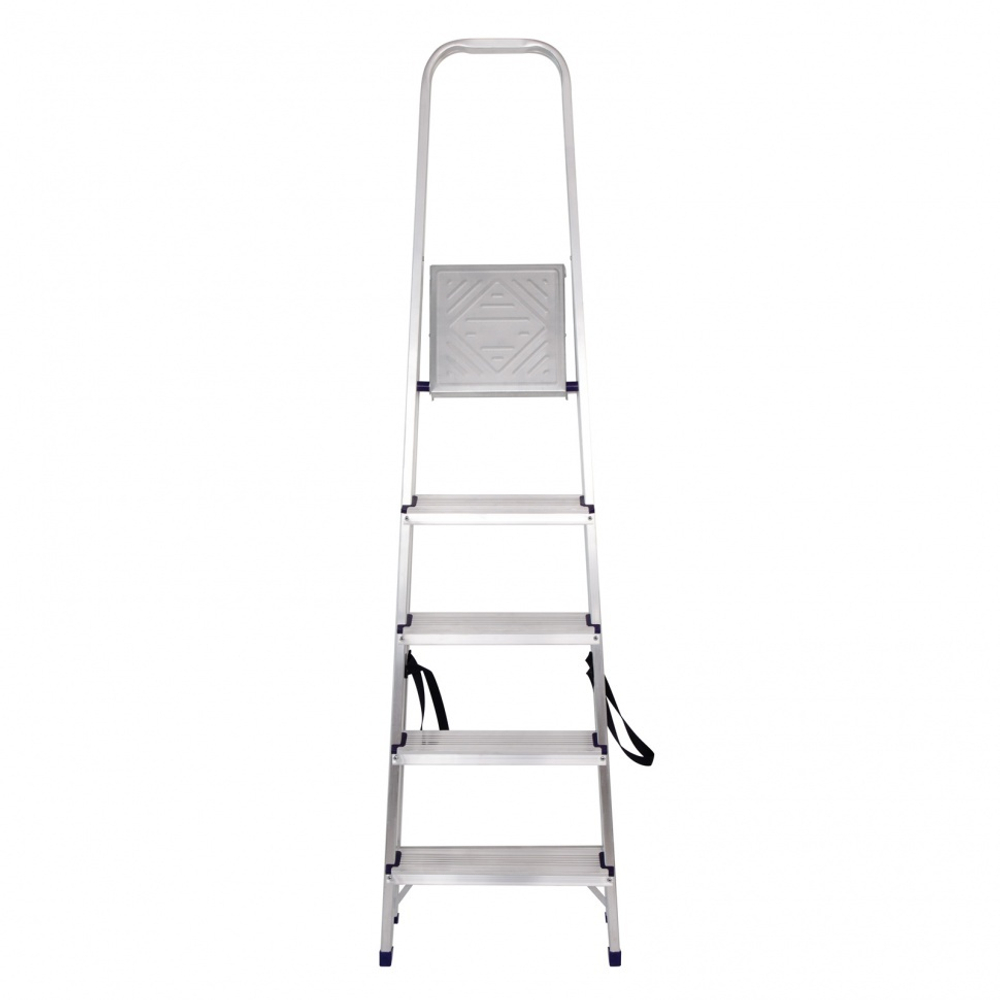 Стремянка, 5 ступеней, алюминиевая, Россия, Сибртех