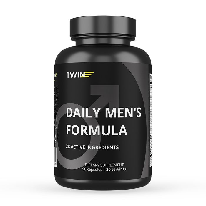 Мультивитаминный комплекс для мужчин, Daily Men&#39;s Formula, 1Win, 90 капсул