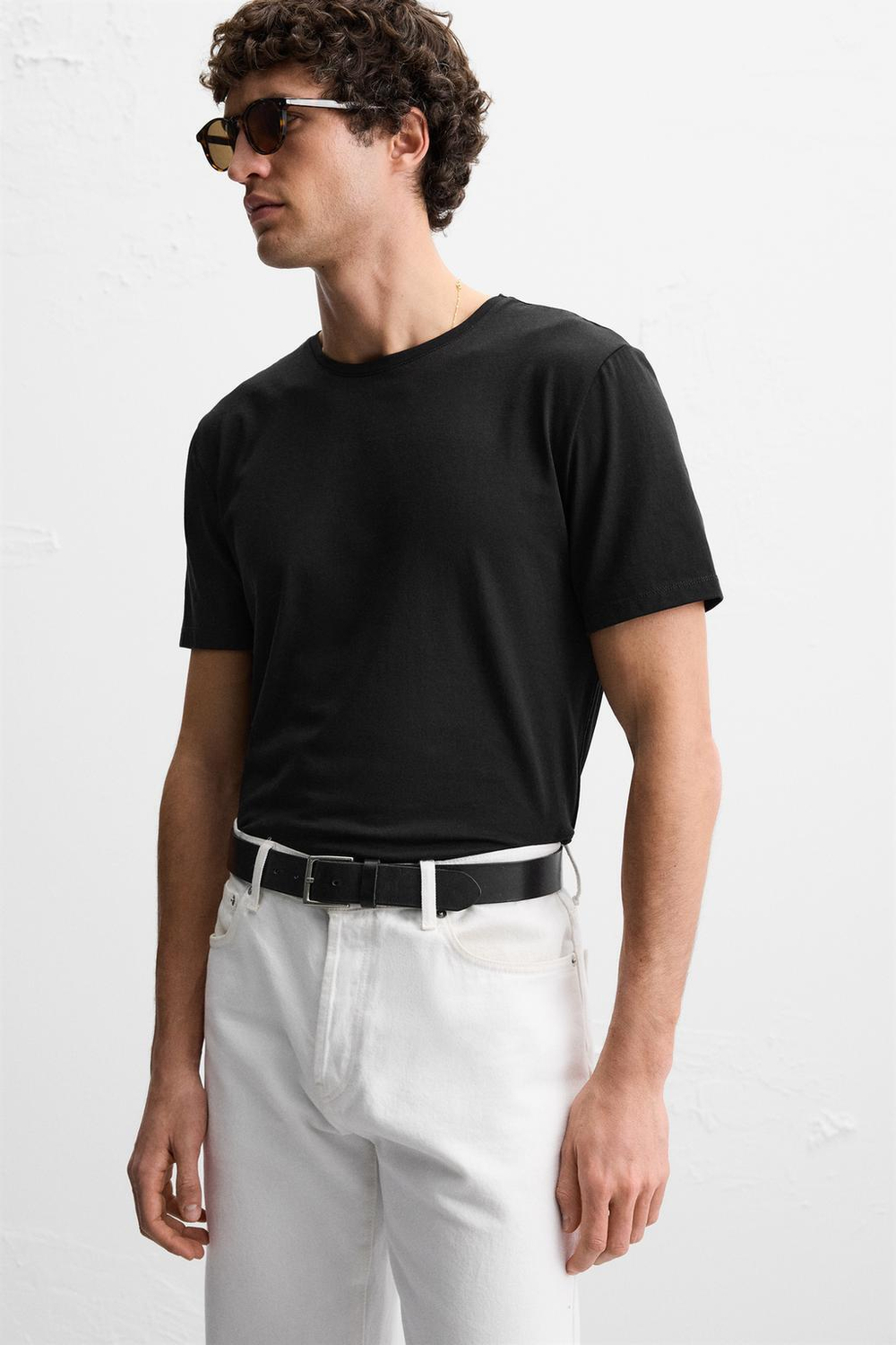 Базовая футболка slim fit