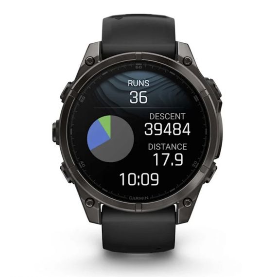Garmin Fenix 8 AMOLED Sapphire 47 мм — титановые часы для профессионалов
