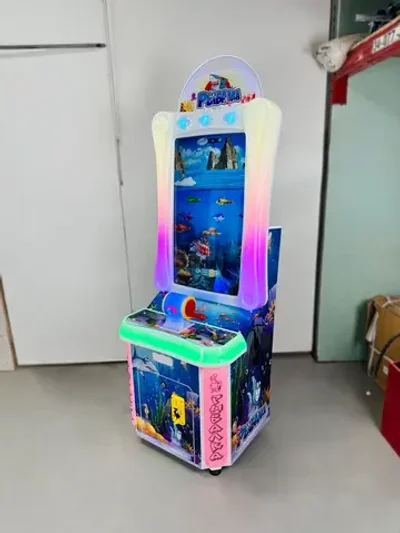 Детский автомат с видеоигрой «Рыбалка»