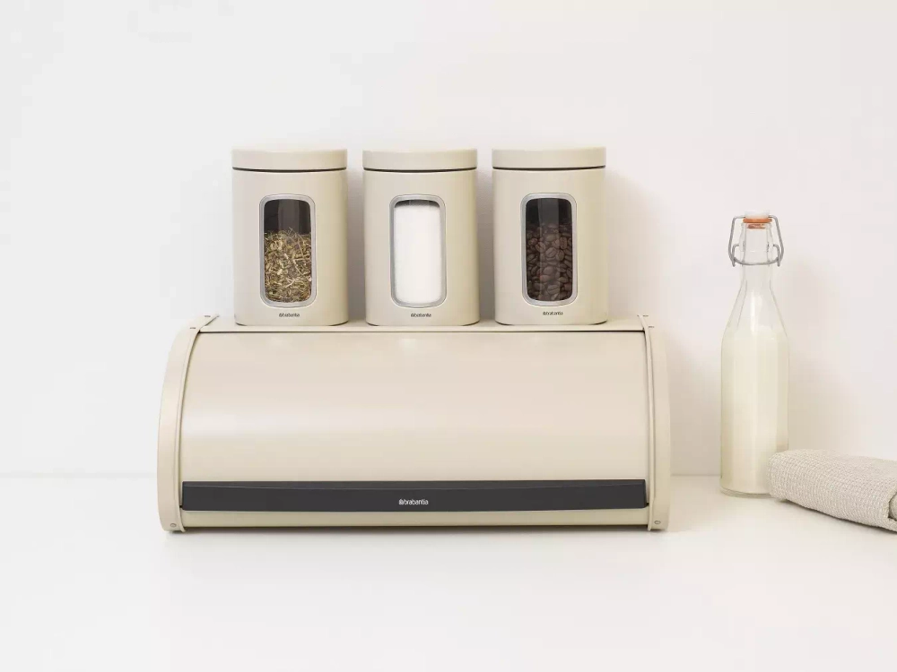 Brabantia - Хлебница Roll Top 44,5x26см нежно-бежевый / артикул   202360  / GTIN 8710755202360