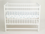 Кровать детская Колибри-Мини МП (белый)