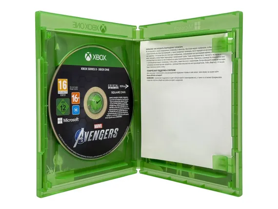 Xbox One/Series X Avengers Marvel / Мстители (Б/У, Полностью на русском языке)