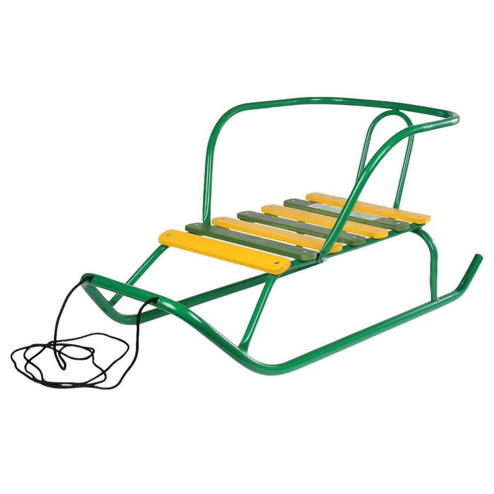 Санки "Ветерок №1" (без ручки), цвет зеленый