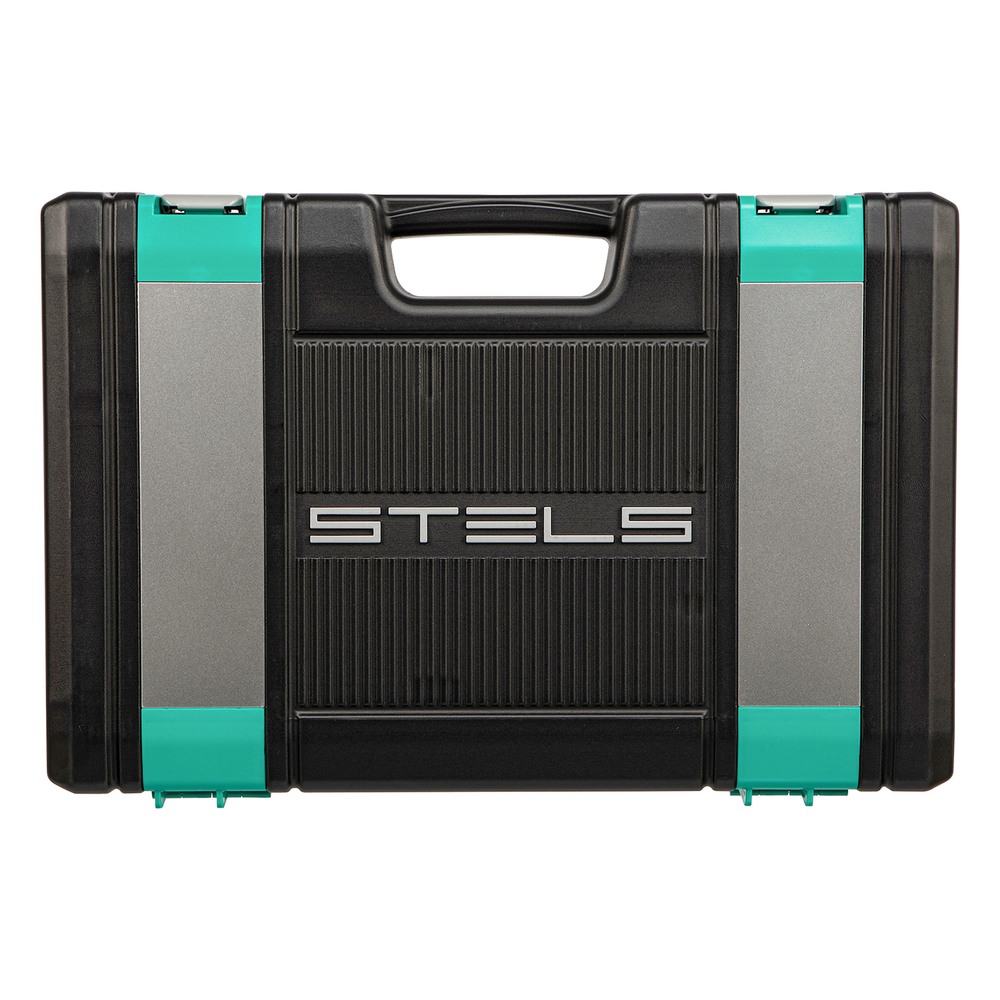 Набор инструментов, 1/4", 3/8", 1/2", Cr-V, S2, усиленный кейс, 151 предмет Stels