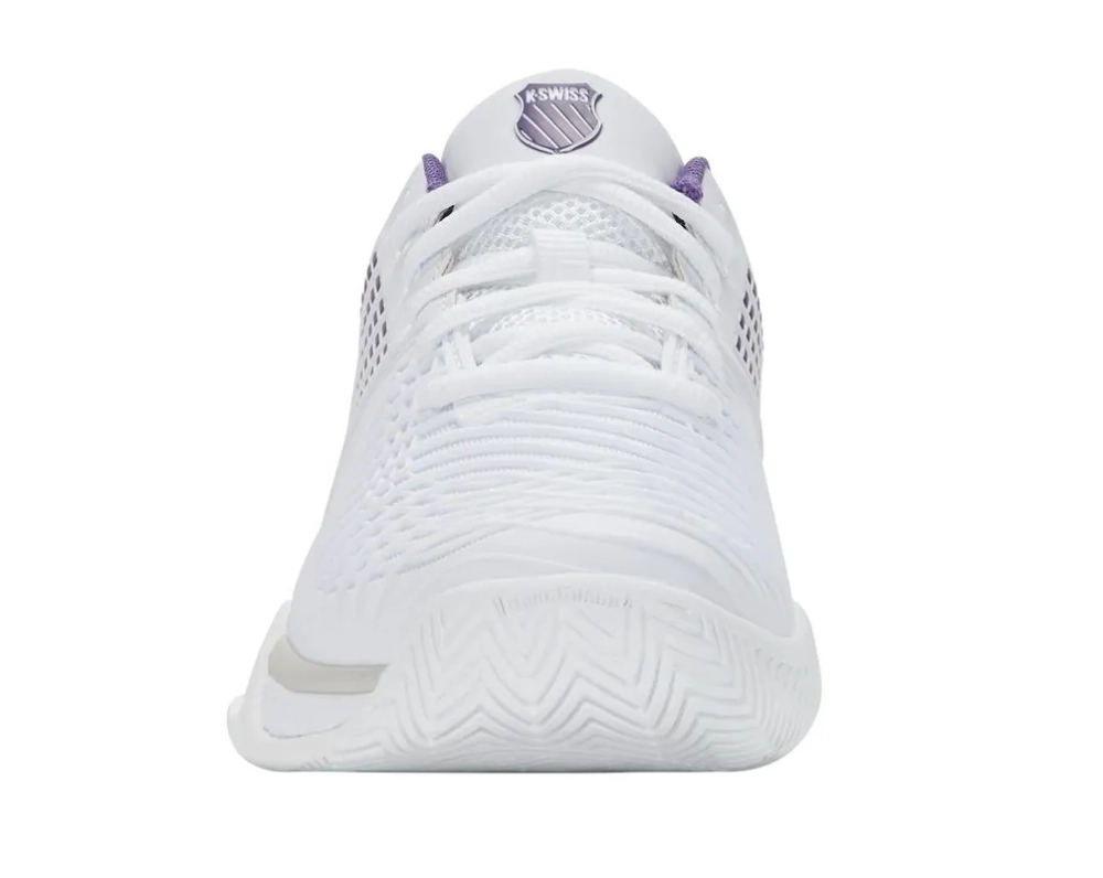Женские Кроссовки теннисные K-Swiss Express Light 3 - white/purple haze/lunar rock