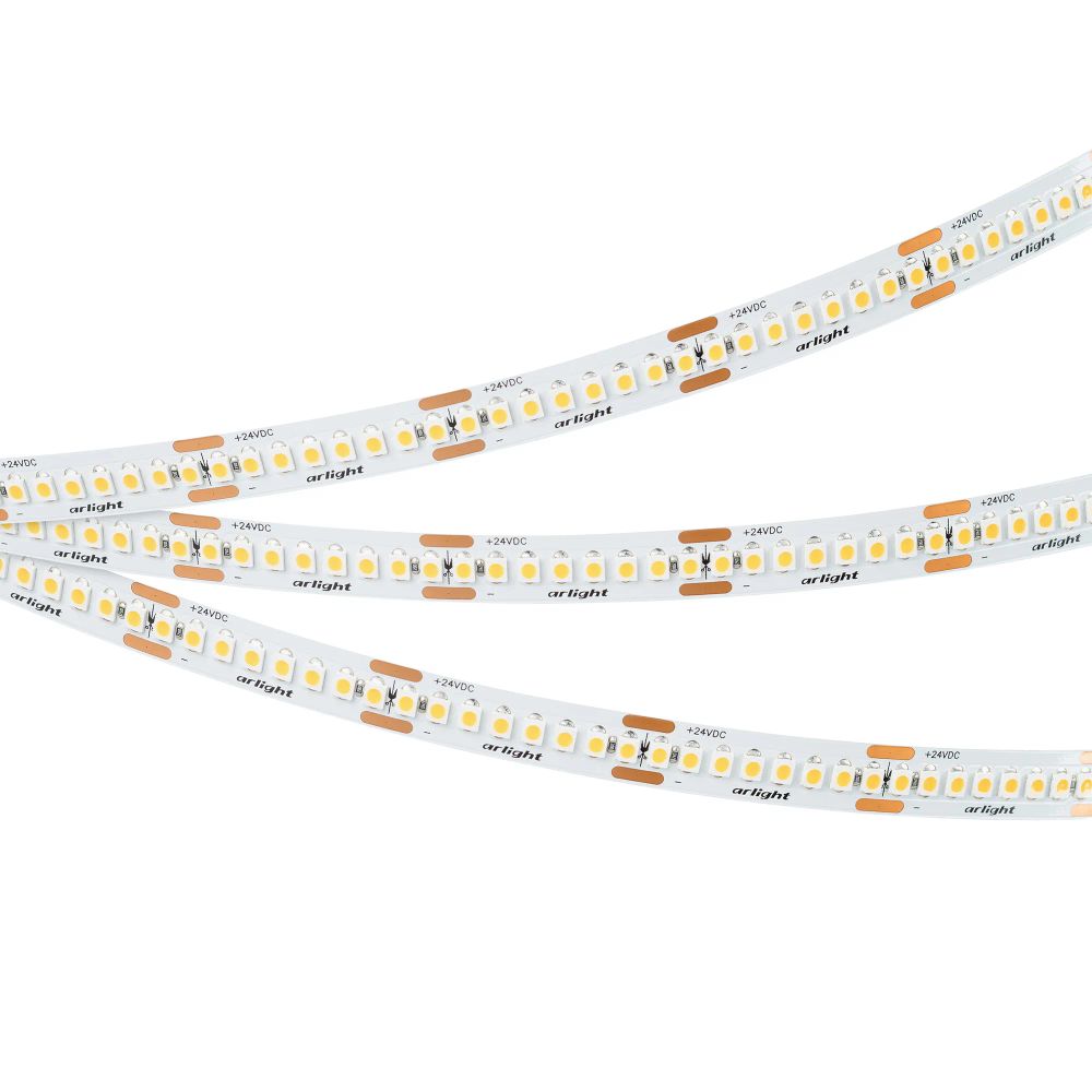 Светодиодная лента UL-A240-10mm 24V Warm3500 (19 W/m, IP20, 5m) (Arlight, 7 лет) 048127