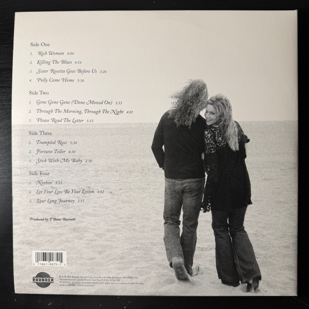 Robert Plant | Alison Krauss - Raising Sand 2LP (США 2007г.)